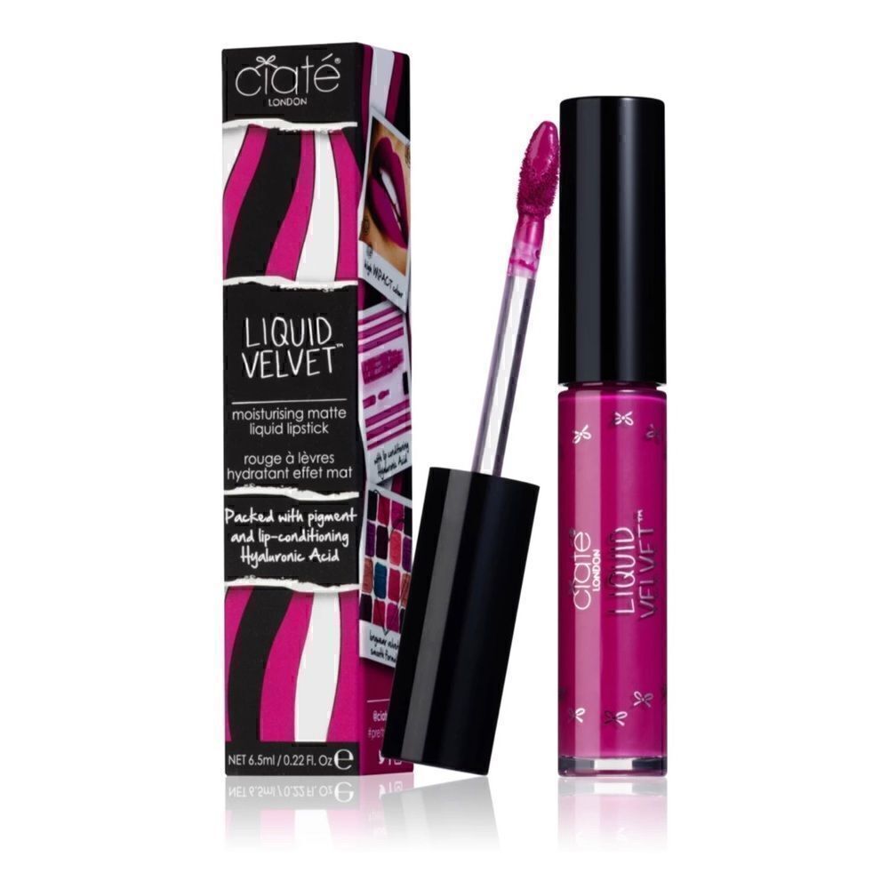 NIB Ciate London Liquid Velvet Moisturizing Matte
Liquid Lipstick in Chatterbox